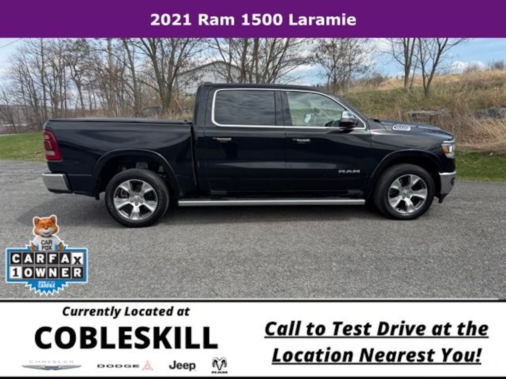 Used 2021 Ram 1500 Laramie Truck Crew Cab