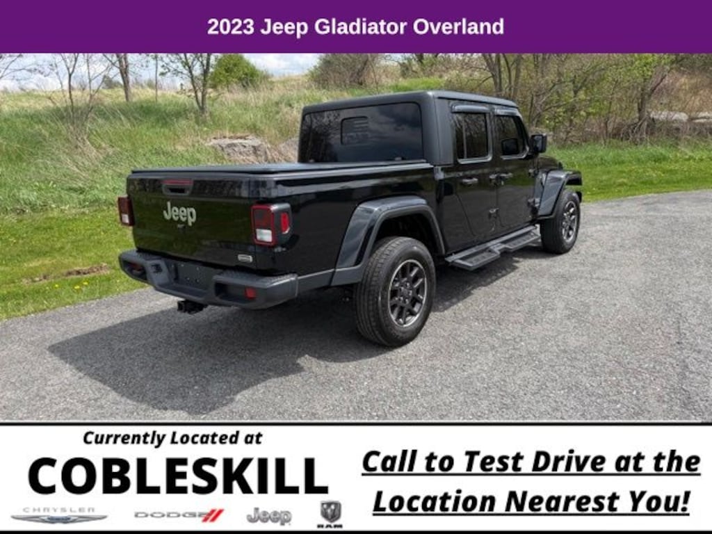 Used 2023 Jeep Gladiator Overland Truck Crew Cab