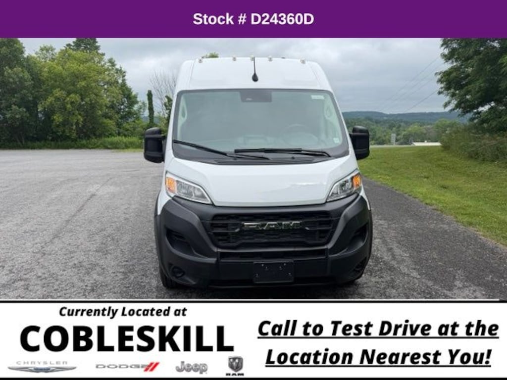 New 2024 Ram Promaster 2500 High Roof Cargo Van