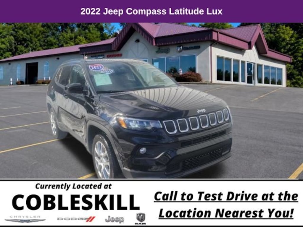 Used 2022 Jeep Compass Latitude Lux SUV