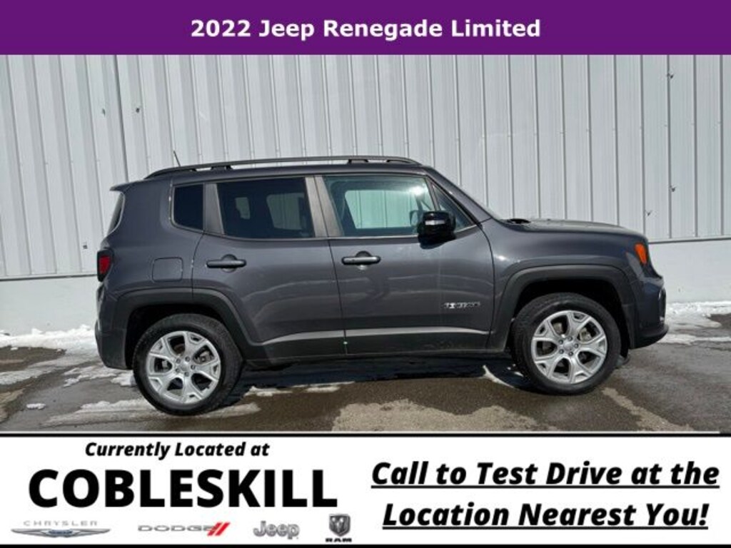 Used 2022 Jeep Renegade Limited SUV