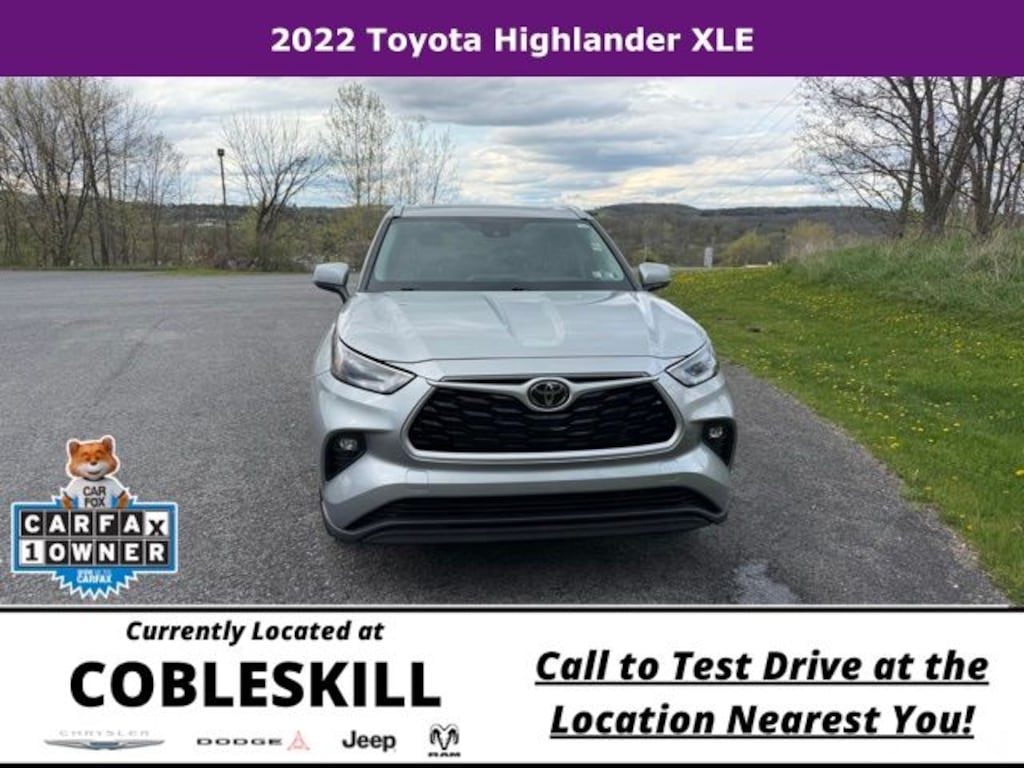 Used 2022 Toyota Highlander XLE SUV