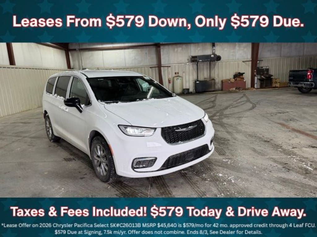 New 2026 Chrysler Pacifica Select Passenger Van