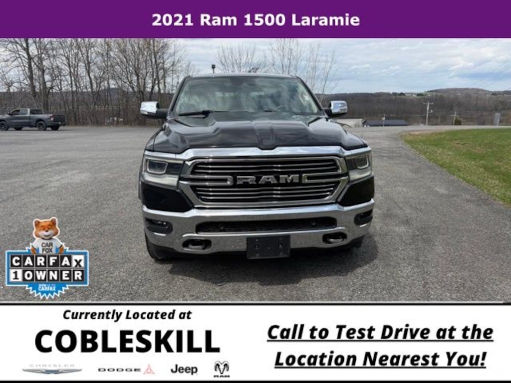 Used 2021 Ram 1500 Laramie Truck Crew Cab