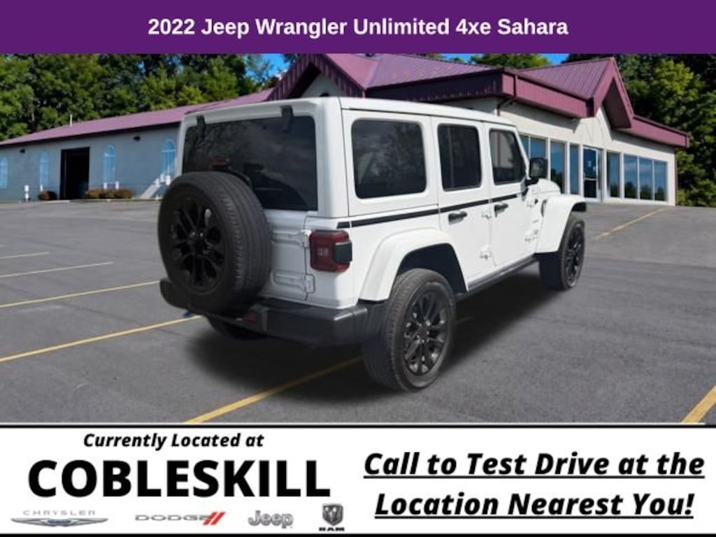 Used 2022 Jeep Wrangler Unlimited 4xe Sahara SUV