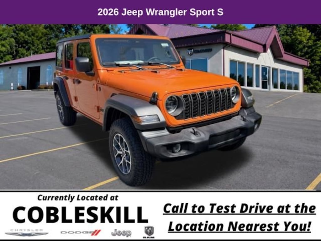 New 2026 Jeep Wrangler Sport S Sport Utility