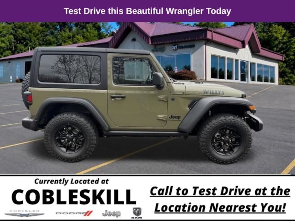 New 2026 Jeep Wrangler Willys Sport Utility