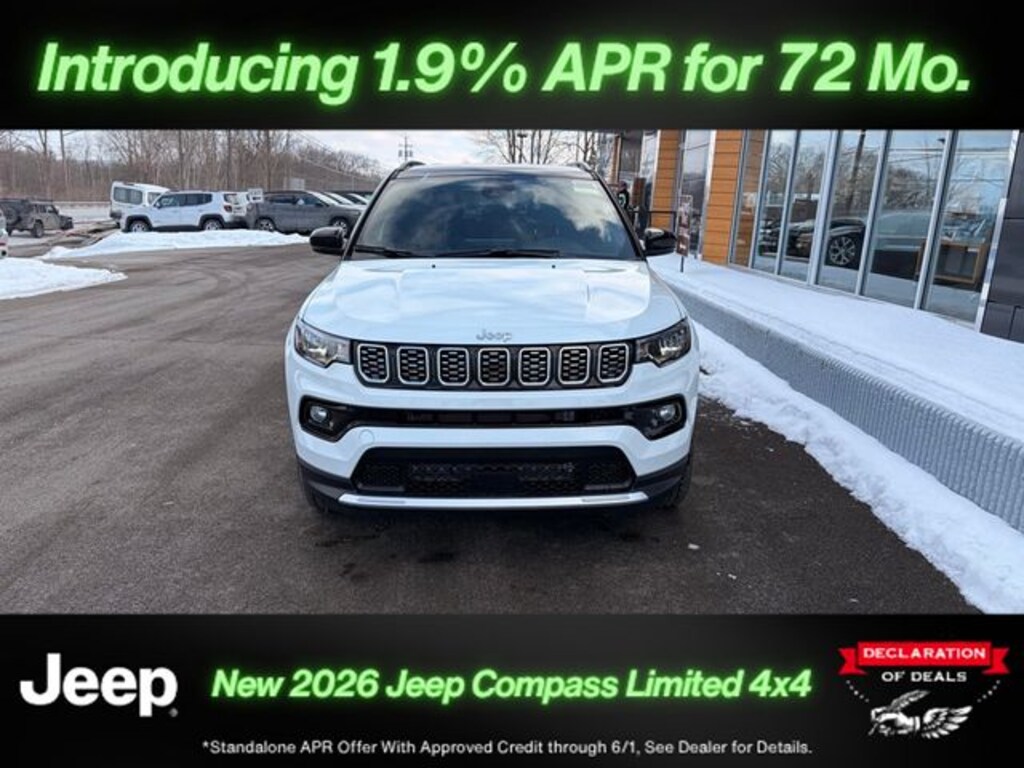 New 2026 Jeep Compass Limited Sport Utility