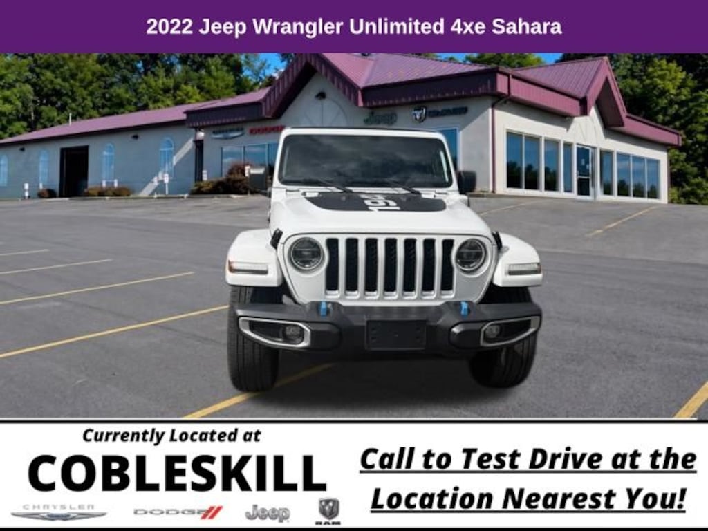 Used 2022 Jeep Wrangler Unlimited 4xe Sahara SUV