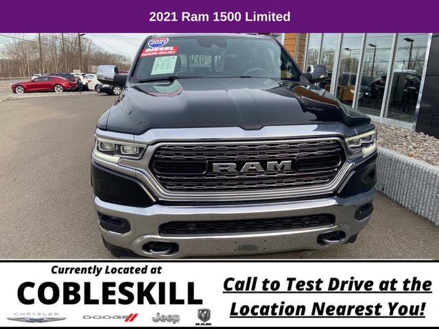 Used 2021 RAM Ram 1500 Pickup Limited with VIN 1C6SRFHM6MN809849 for sale in Cobleskill, NY