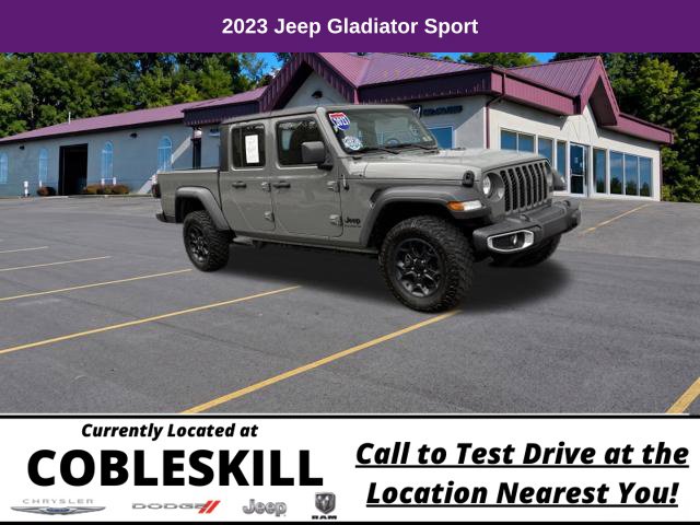 Used 2023 Jeep Gladiator Sport Truck Crew Cab for sale in Cobleskill, NY