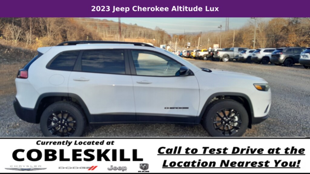 Used 2023 Jeep Cherokee Altitude For Sale Cobleskill NY