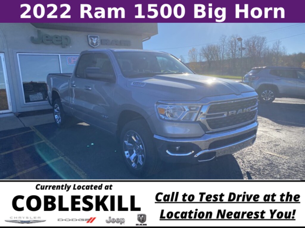 New 2022 Ram 1500 BIG HORN QUAD CAB 4X4 6'4 BOX For Sale Eynon PA