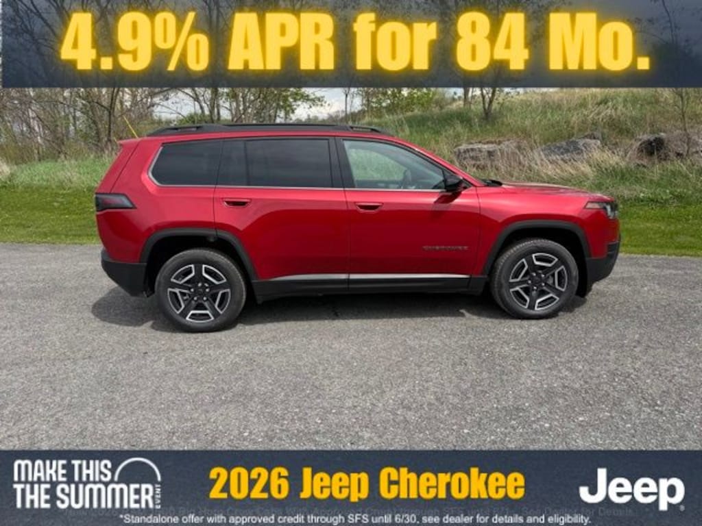 New 2026 Jeep Cherokee Limited Sport Utility