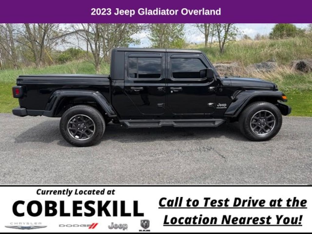 Used 2023 Jeep Gladiator Overland Truck Crew Cab