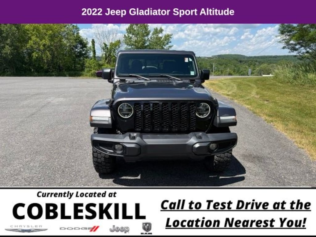 Used 2022 Jeep Gladiator Sport Truck Crew Cab