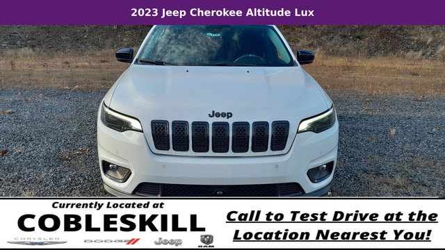 Used 2023 Jeep Cherokee Altitude Lux with VIN 1C4PJMMB1PD107723 for sale in Scranton, PA