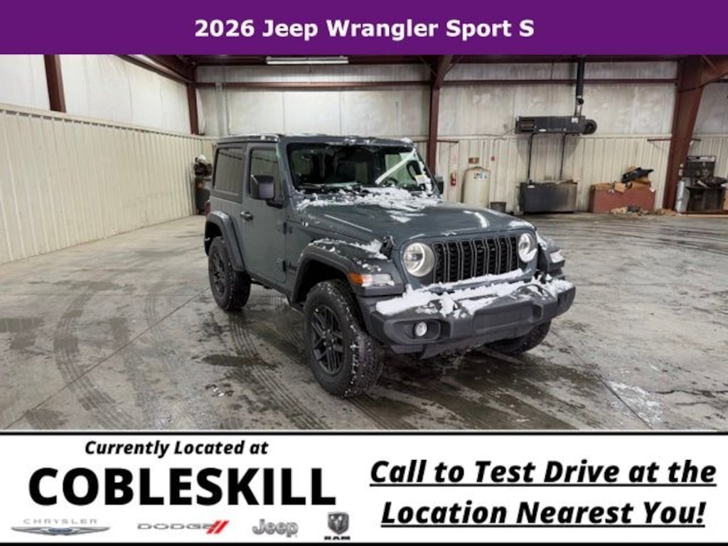 New 2026 Jeep Wrangler Sport S Sport Utility