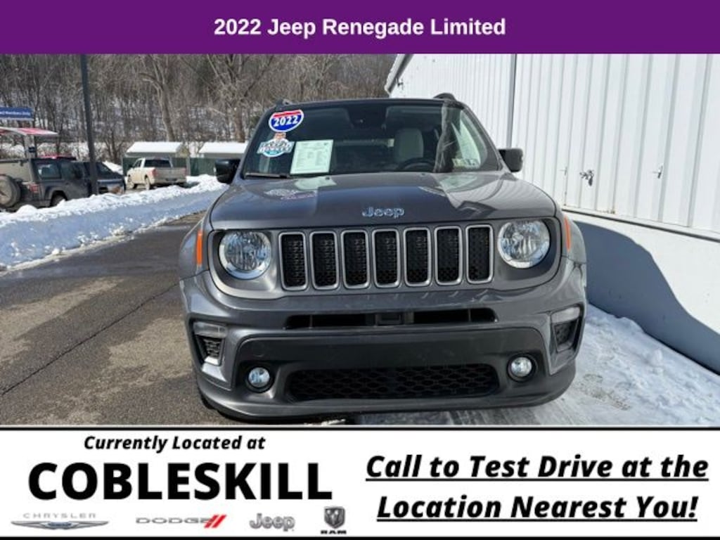 Used 2022 Jeep Renegade Limited SUV
