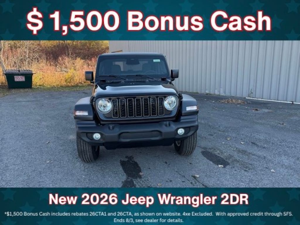 New 2026 Jeep Wrangler Sport S Sport Utility