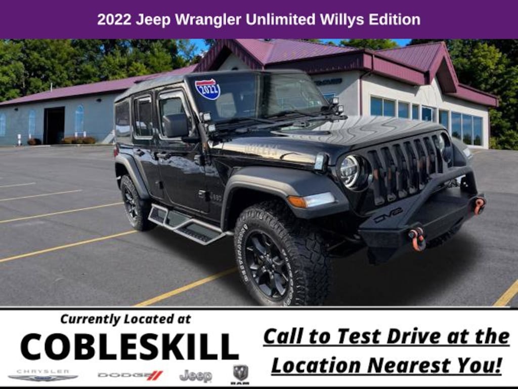 Used 2022 Jeep Wrangler Unlimited Sport SUV