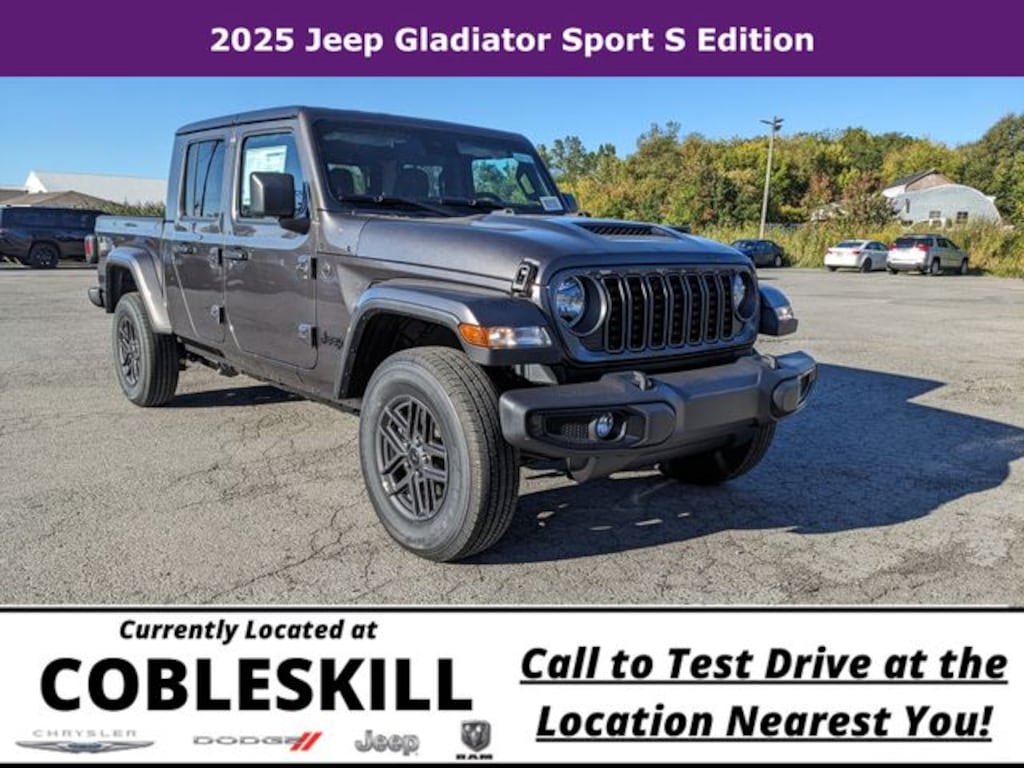 New 2025 Jeep Gladiator Sport S Pickup