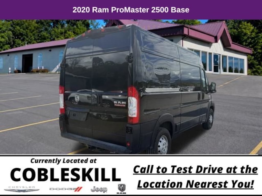 Used 2020 Ram ProMaster 2500 High Roof Van Cargo Van