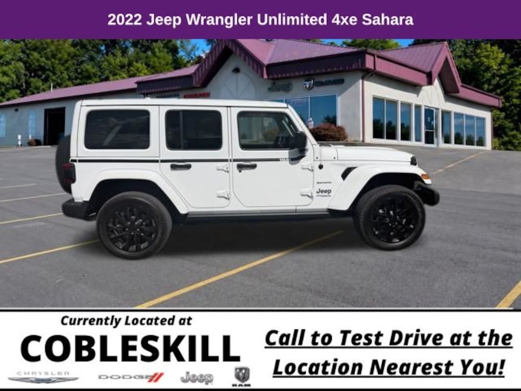 Used 2022 Jeep Wrangler Unlimited 4xe Sahara SUV