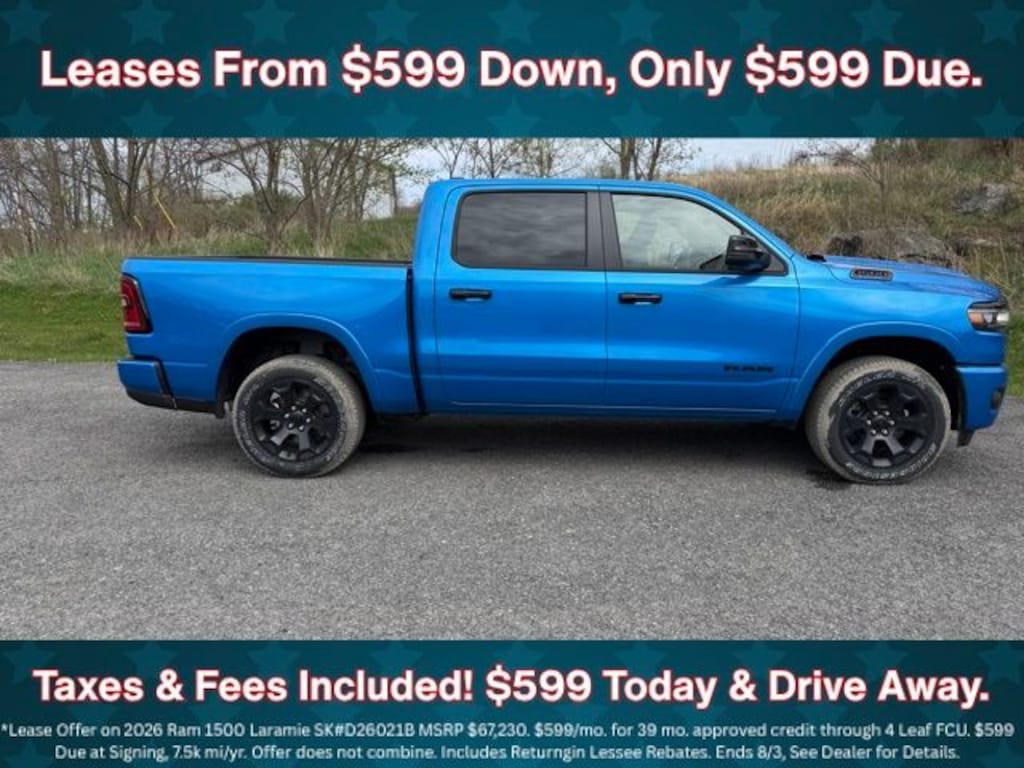 New 2026 Ram 1500 Big Horn/Lone Star Pickup
