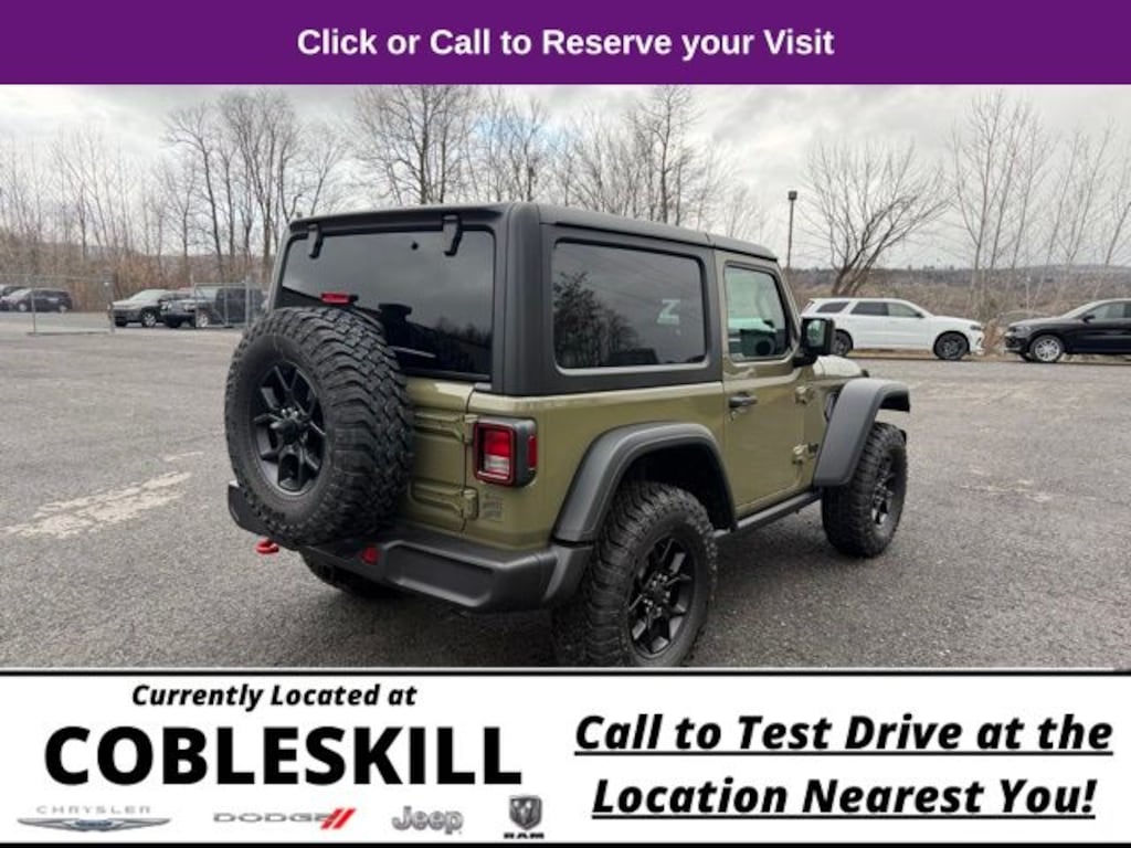 New 2026 Jeep Wrangler Willys Sport Utility