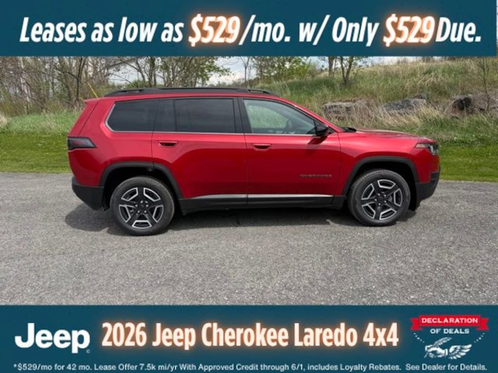 New 2026 Jeep Cherokee Limited Sport Utility