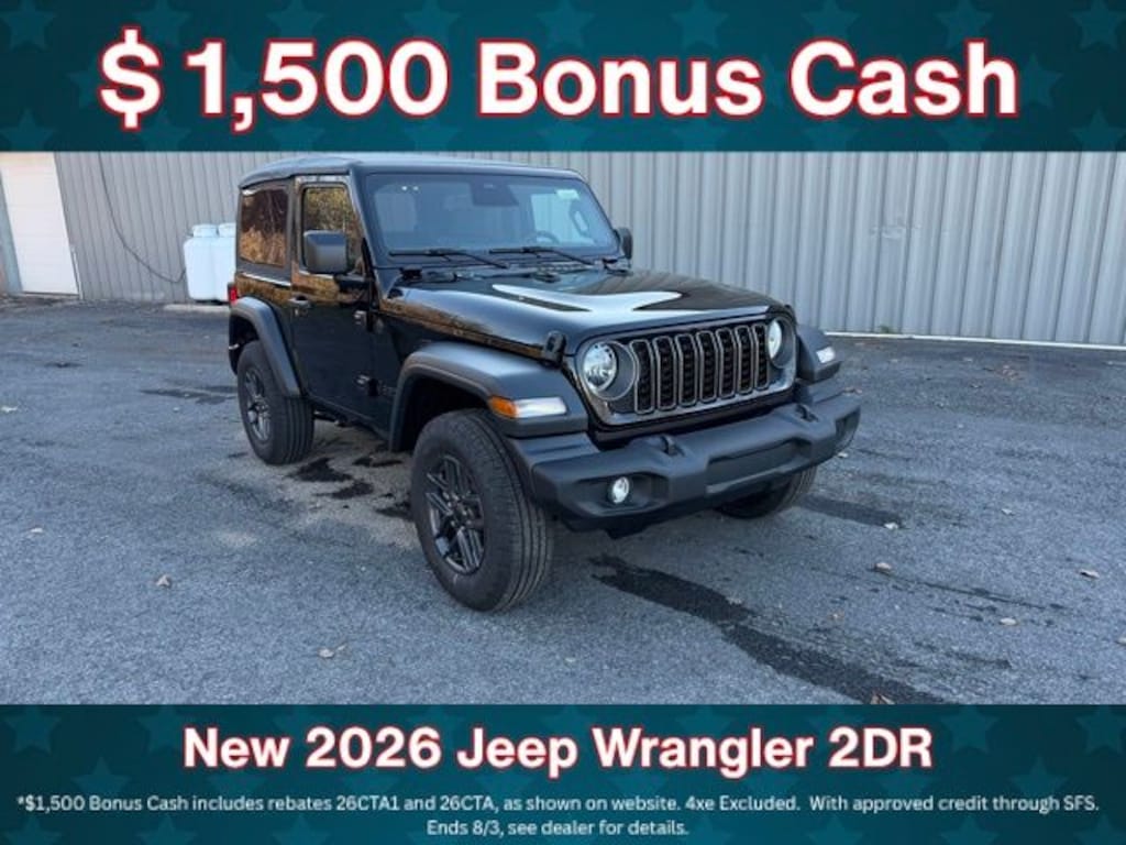 New 2026 Jeep Wrangler Sport S Sport Utility