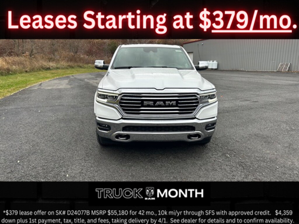 New 2024 Ram 1500 LIMITED LONGHORN CREW CAB 4X4 5'7 BOX For Sale