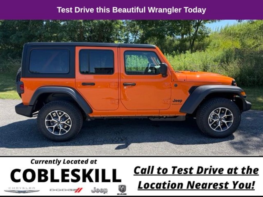 New 2026 Jeep Wrangler Sport S Sport Utility