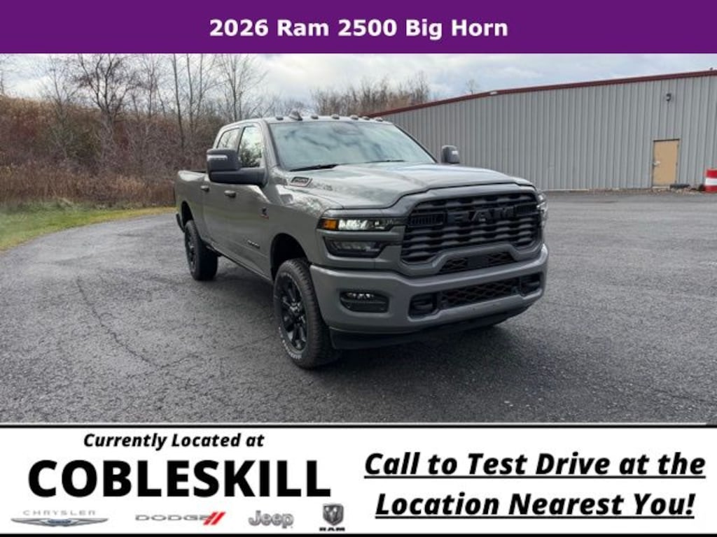 New 2026 Ram 2500 Big Horn Pickup