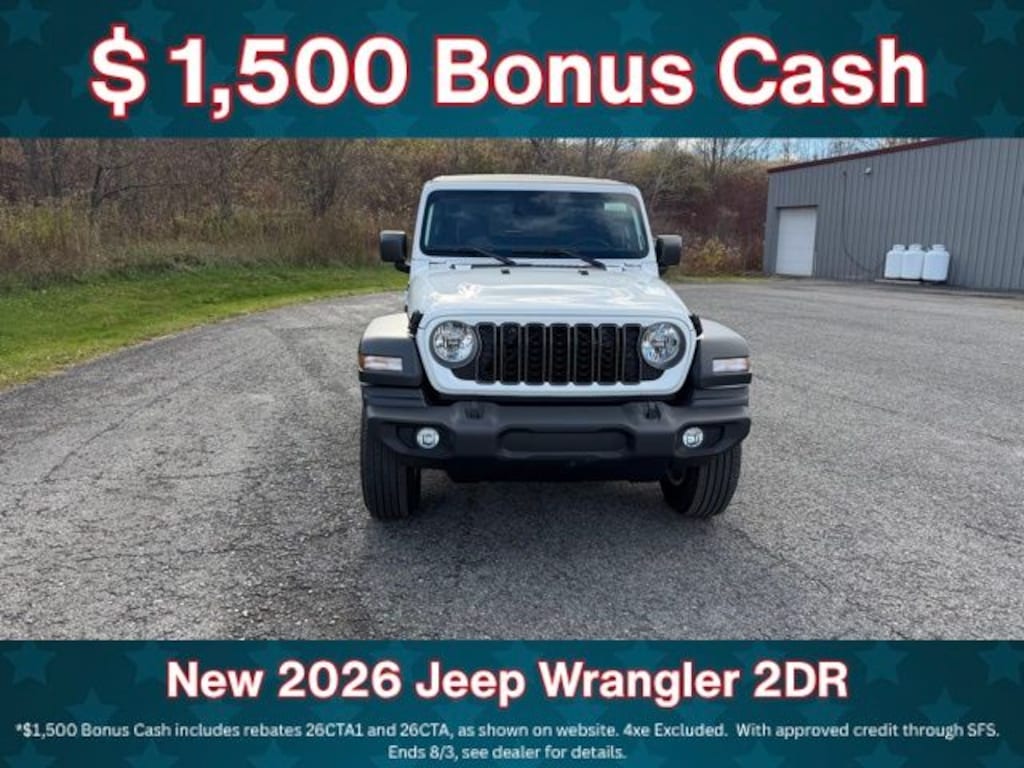 New 2026 Jeep Wrangler Sport S Sport Utility