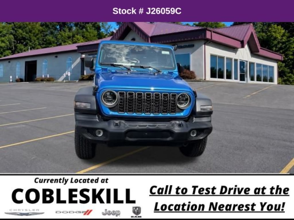 New 2026 Jeep Wrangler Sport S Sport Utility