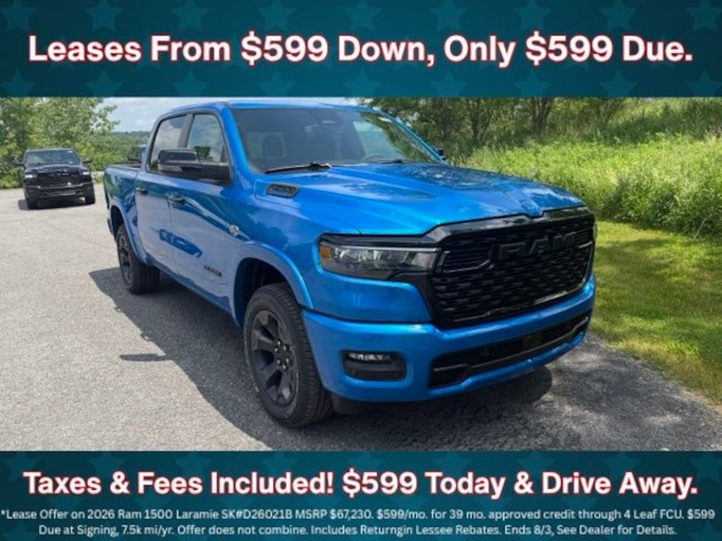 New 2026 Ram 1500 Big Horn/Lone Star Pickup