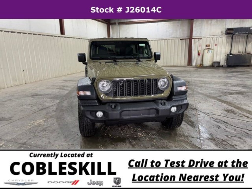 New 2026 Jeep Wrangler Sport S Sport Utility