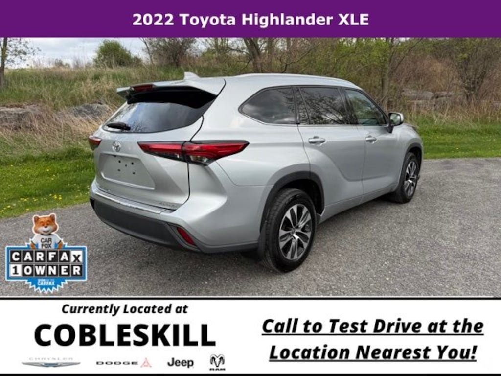 Used 2022 Toyota Highlander XLE SUV