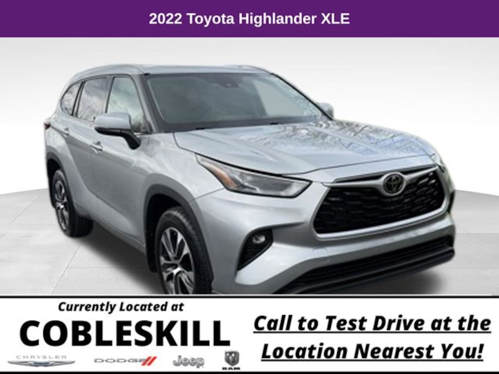 Used 2022 Toyota Highlander XLE SUV