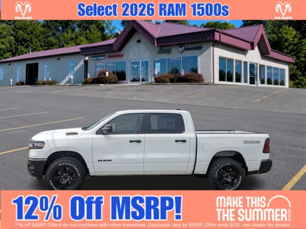 New 2026 Ram 1500 Warlock Pickup
