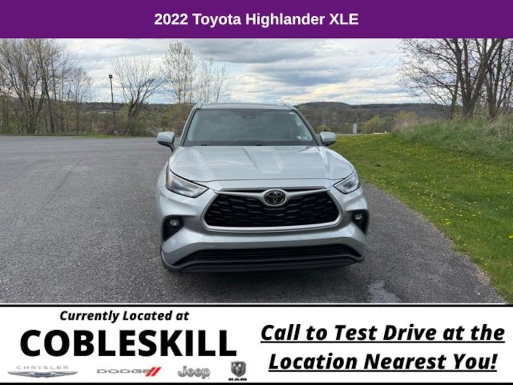 Used 2022 Toyota Highlander XLE SUV