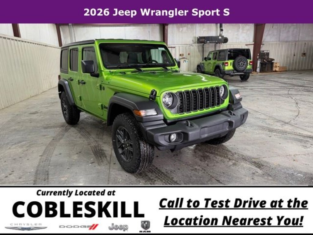 New 2026 Jeep Wrangler Sport S Sport Utility