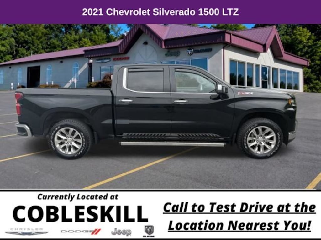 Used 2021 Chevrolet Silverado 1500 LTZ Truck Crew Cab