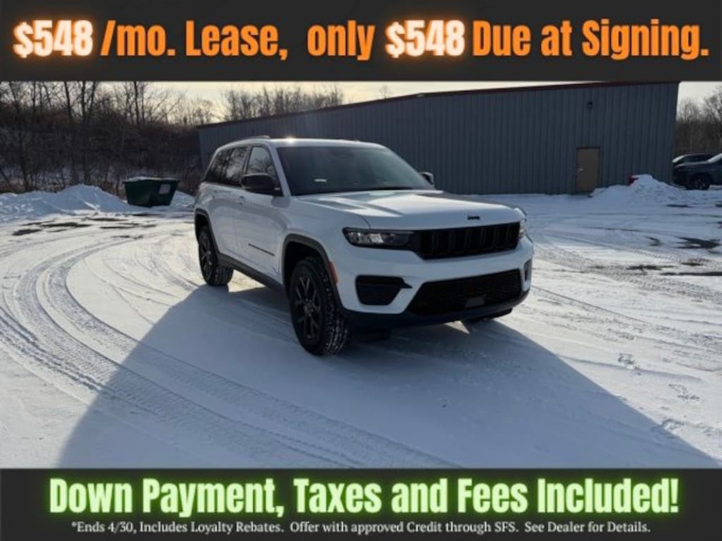 New 2025 Jeep Grand Cherokee Altitude X Sport Utility