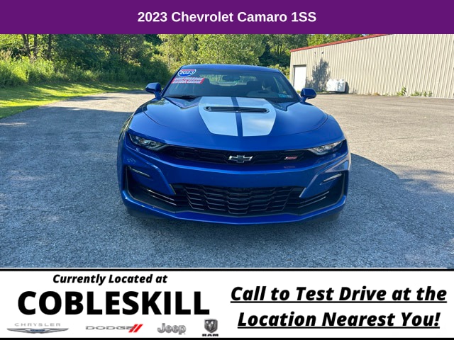 Used 2023 Chevrolet Camaro 1SS with VIN 1G1FF1R78P0133283 for sale in Cobleskill, NY