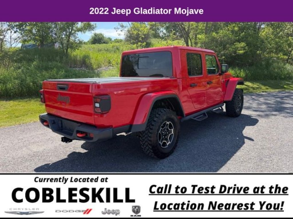 Used 2022 Jeep Gladiator Mojave Truck Crew Cab