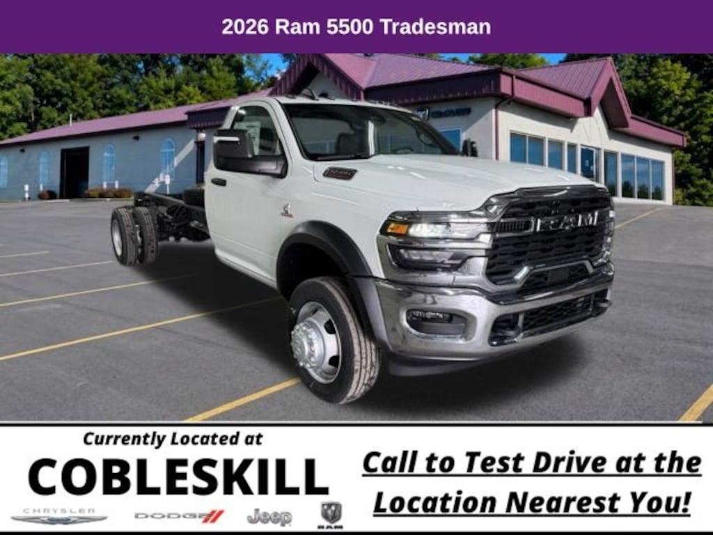 New 2026 Ram 5500HD Tradesman Pickup
