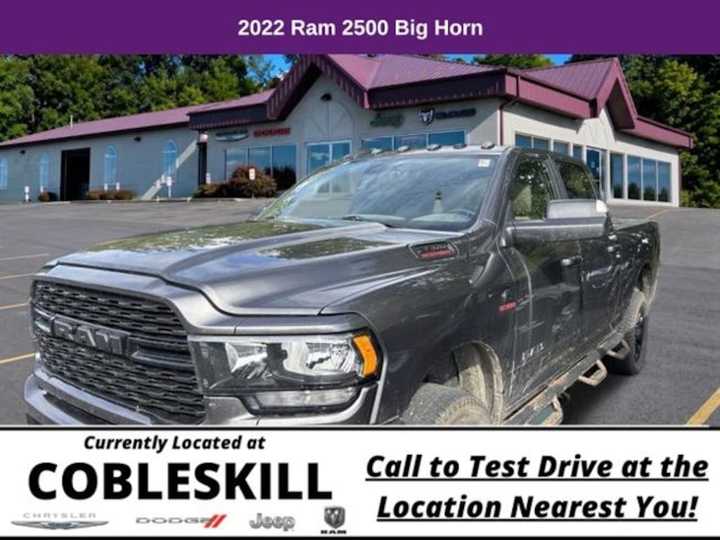 Used 2022 Ram 2500 Big Horn Truck Crew Cab
